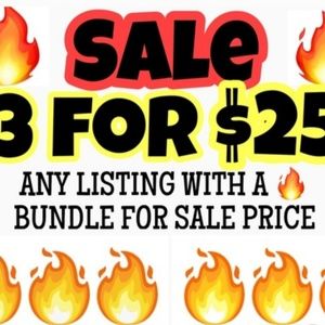 Sale 🔥🔥🔥🔥🔥 3/25